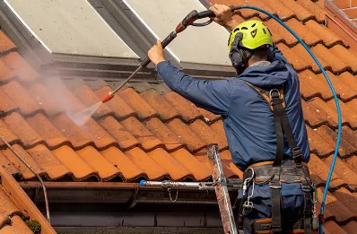Démoussage et hydrofuge de toiture à Vauquois